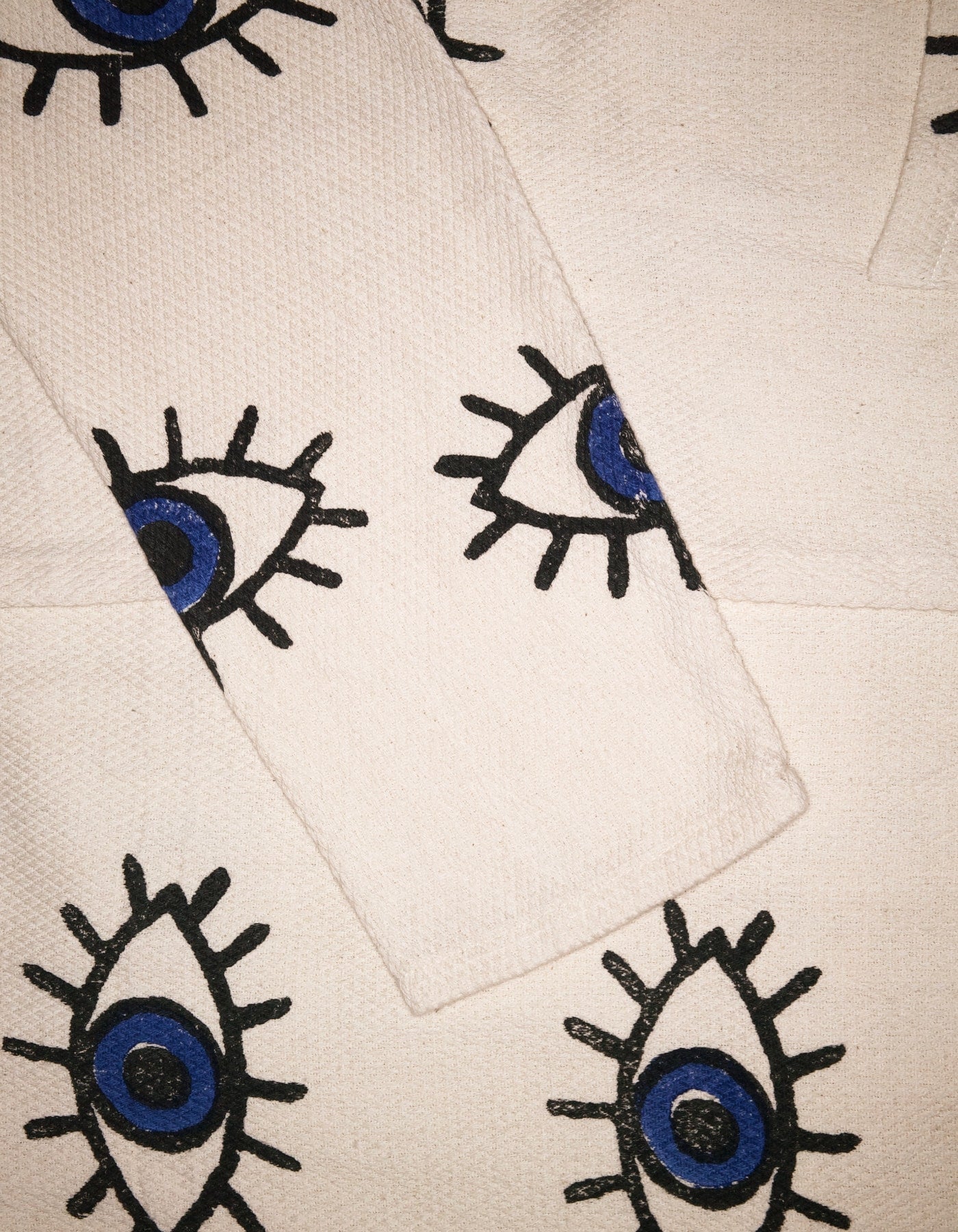 Robe with Evil Eyes - Sleeve Detail